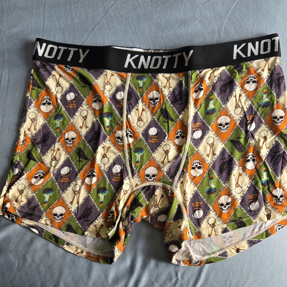 Knotty Halloween Boxer Briefs - Multicolor
